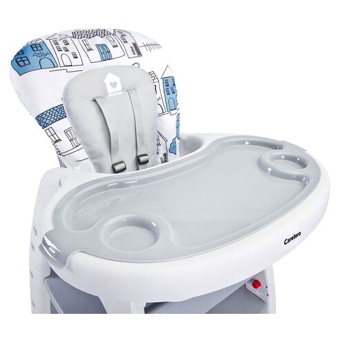 Scaun de masa transformabil Caretero HOMEE 2 in 1 Beige, Culoare: Crem,poza 7