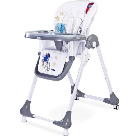 Scaun de masa Caretero LUNA Grey, Culoare: Gri