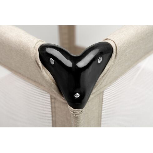 Tarc de joaca 83x83 cm Caretero QUADRA Maro, Culoare: Crem - poza 7 - ExclusivMAG.ro