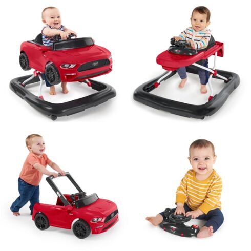 Premergator si antepremergator 4 in 1 Bright Starts Ford Mustang,poza 5