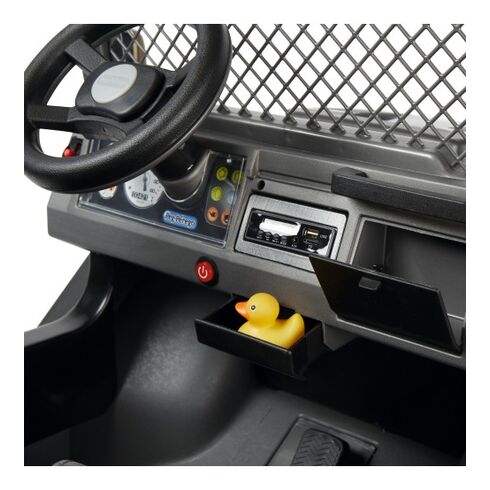 Masina Peg Perego Gaucho XP, 24V, 3 ani +, Negru/Maro,poza 7  - ExclusivMAG.ro Masina Peg Perego Gaucho XP, 24V, 3 ani +, Negru/Maro,poza 7