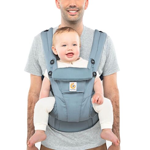 Marsupiu Ergobaby Omni Dream Slate Blue, Culoare: Blue,poza 3