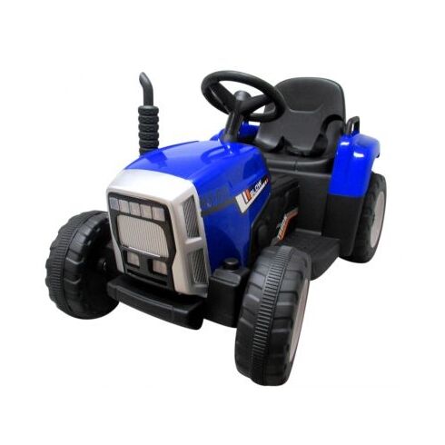 Tractor electric pe baterie si muzica C1 R-Sport - Albastru, Culoare: Albastru, Capacitate acumulator: 12V,poza 2