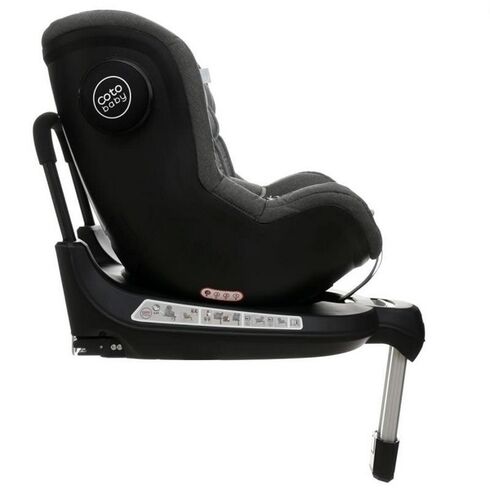 Scaun auto Coto Baby Solario Melange Grey 360 grade ISOFIX 0-18 Kg, Culoare: Gri, Grupa: 0-18kg (0 luni - 4 ani),poza 4