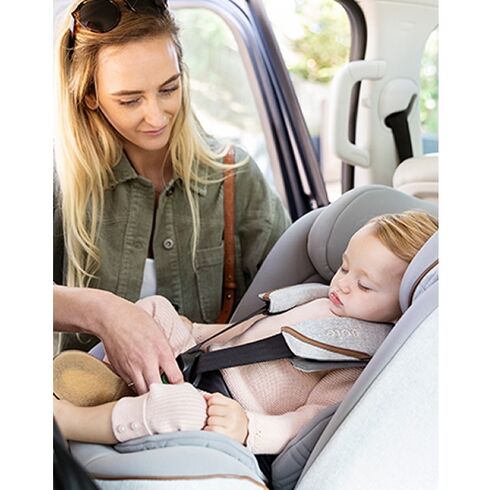 Scaun auto i-Size Joie i-Spin Grow 360° Signature, nastere-125 cm, Oyster, Culoare: Gri deschis, Grupa: 0-25kg (0 luni - 7 ani),poza 11