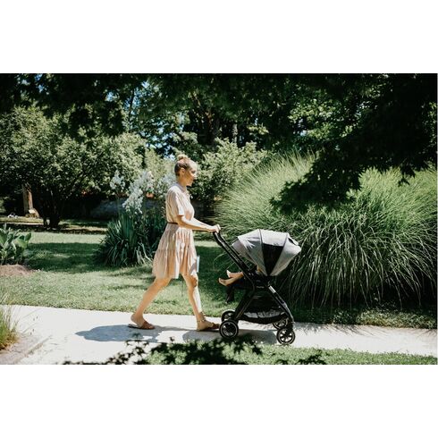 Carucior 2 in 1 Nuna TRIV editie limitata Ellis, Culoare: Gri/Negru - poza 12 - ExclusivMAG.ro