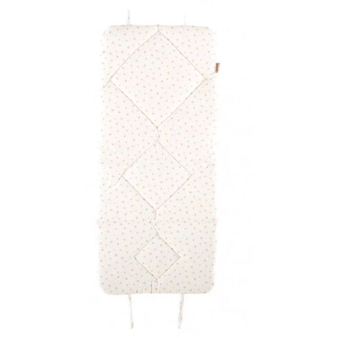 Pernita suplimentara pentru leagan bebelusi, Beige Stars, Culoare: Crem