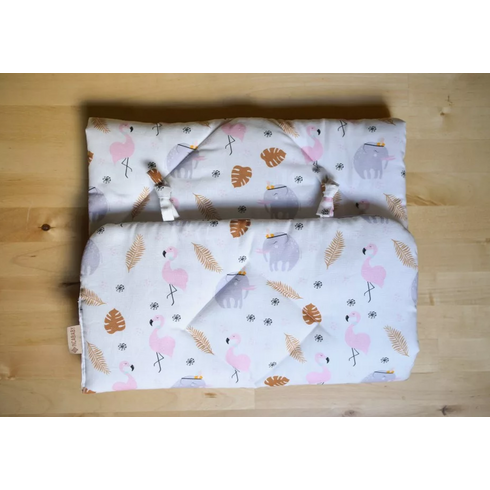 Pernita suplimentara pentru leagan bebelusi, Coco Friends, Culoare: Multicolor,poza 3