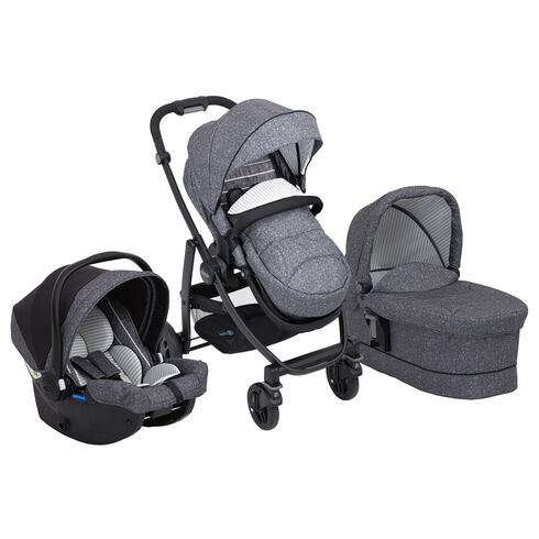 Carucior Graco Evo 3 in 1 Suits Me, Culoare: Gri