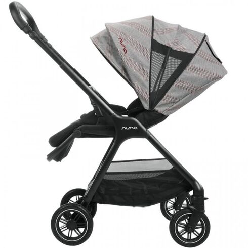 Carucior 2 in 1 Nuna TRIV editie limitata Ellis, Culoare: Gri/Negru - poza 3 - ExclusivMAG.ro
