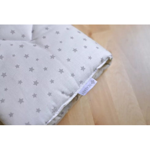 Pernita suplimentara pentru leagan bebelusi, Grey Stars, Culoare: Alb/Gri