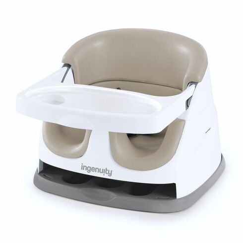 Scaun masa 2 in 1 Cashmere Ingenuity, Culoare: Crem