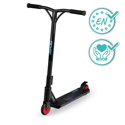 Trotineta copii, QKIDS, IVO Black, Rulmenti ABEC-9, Culoare: Negru