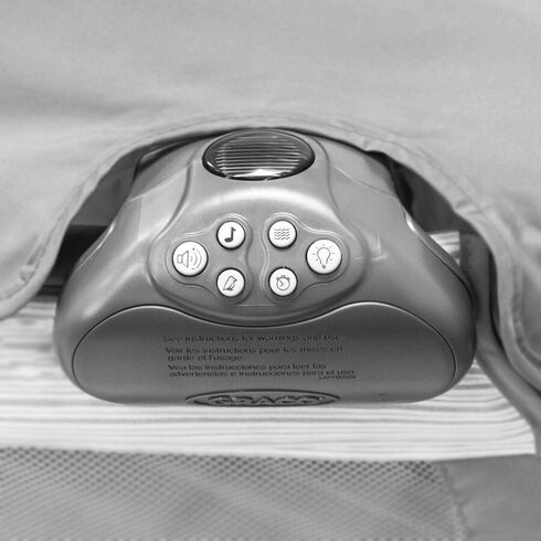 Patut Contour Electra Watney Graco, Culoare: Alb/Gri,poza 6