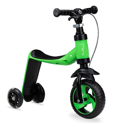 Trotineta transformabila 2 in 1 MoMi ELIOS Green, Culoare: Verde