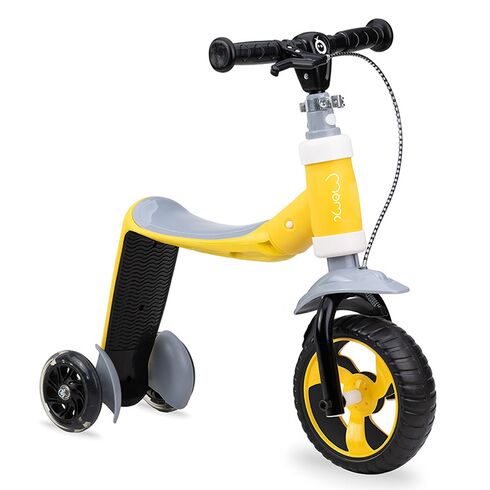 Trotineta transformabila 2 in 1 MoMi ELIOS Yellow, Culoare: Galben