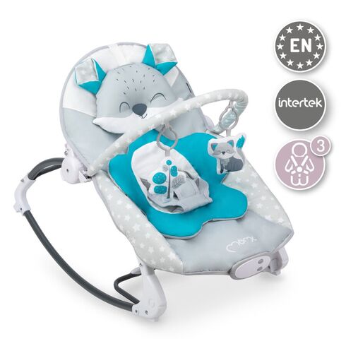 Bouncer MoMi Luis Blue, 0Luni+, Culoare: Blue,poza 2  - ExclusivMAG.ro Bouncer MoMi Luis Blue, 0Luni+, Culoare: Blue,poza 2