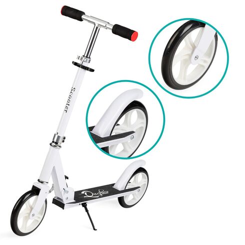 Trotineta freestyle, QKIDS, WEISS White, Culoare: Alb,poza 4