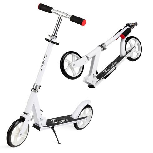 Trotineta freestyle, QKIDS, WEISS White, Culoare: Alb