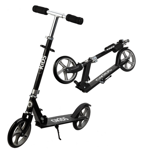 Trotineta freestyle, QKIDS, WEISS Black, Culoare: Negru