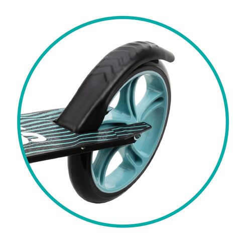 Trotineta freestyle, QKIDS, WEISS Green, Culoare: Turcoaz,poza 6