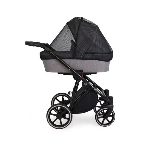 Carucior Kunert MOLTO 3 in 1 Negru/Flori cadru negru, Culoare: Negru - poza 5 - ExclusivMAG.ro