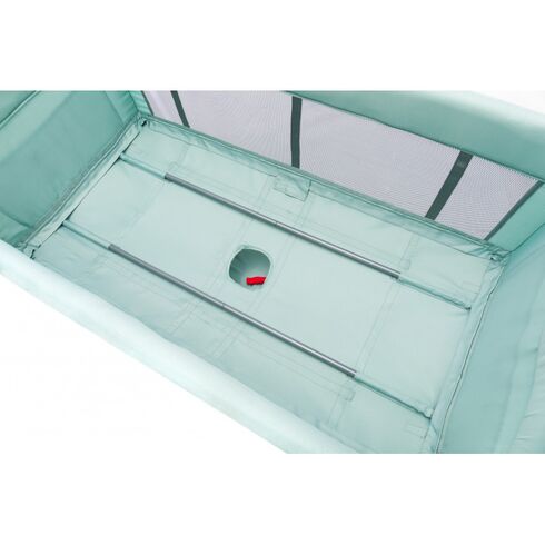Patut pliabil cu 3 pozitii Mint Fillikid, Culoare: Turquoise,poza 4