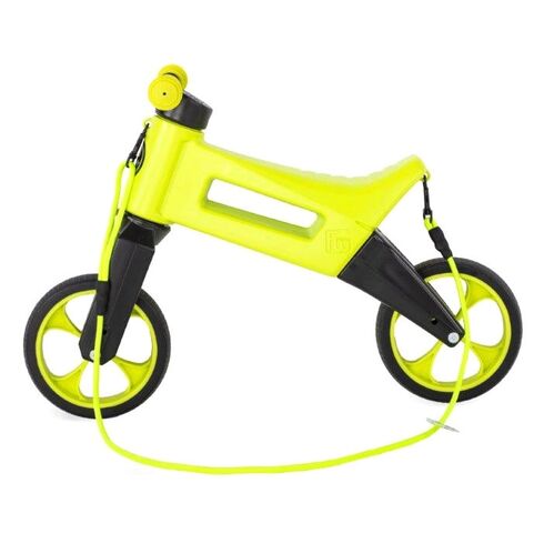 Bicicleta fara pedale Funny Wheels Rider SuperSport 2 in 1 Lime, Culoare: Verde,poza 4