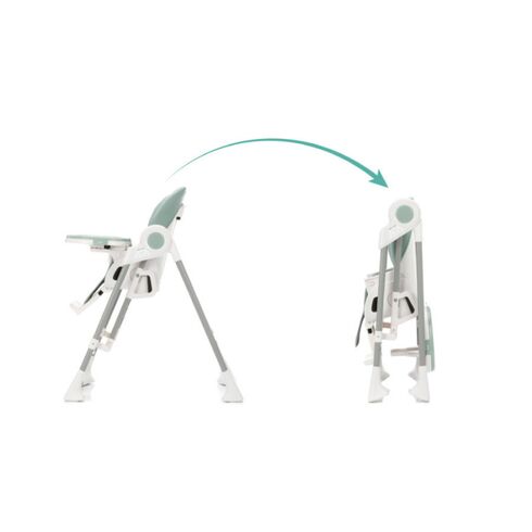 Scaun inalt pentru masa, leagan muzical, Henry menta Fillikid, Culoare: Turquoise,poza 9