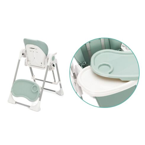 Scaun inalt pentru masa, leagan muzical, Henry menta Fillikid, Culoare: Turquoise,poza 5