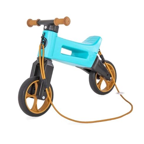 Bicicleta fara pedale Funny Wheels Rider SuperSport 2 in 1 Aqua, Culoare: Albastru - poza 5 - ExclusivMAG.ro