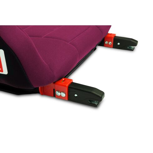 Inaltator auto Caretero PUMA ISOFIX 15-36 Kg Cherry, Culoare: Visiniu, Grupa: 15-36kg (4 ani - 12 ani) - poza 4 - ExclusivMAG.ro