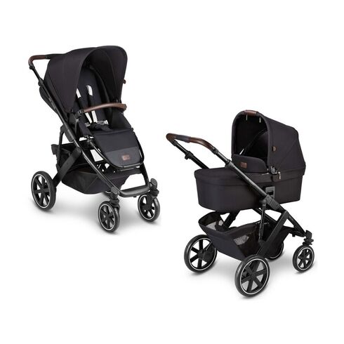 Carucior 2 in 1 Salsa 4 Midnight Fashion ABC Design, Culoare: Negru