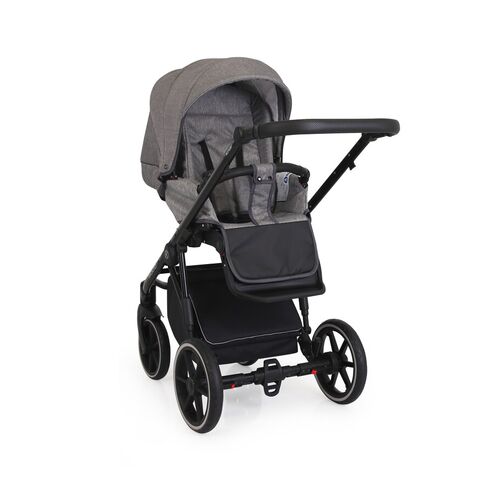 Carucior Kunert MOLTO 3 in 1 Negru/Flori cadru negru, Culoare: Negru - poza 9 - ExclusivMAG.ro