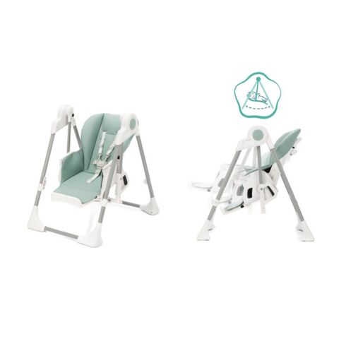 Scaun inalt pentru masa, leagan muzical, Henry menta Fillikid, Culoare: Turquoise,poza 6