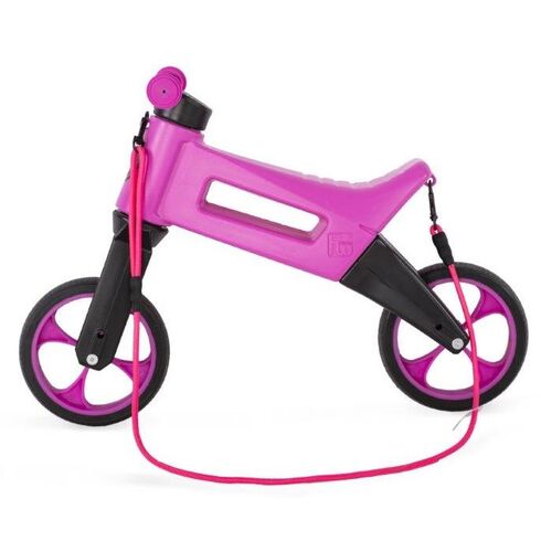 Bicicleta fara pedale Funny Wheels Rider SuperSport 2 in 1 Violet, Culoare: Violet,poza 5