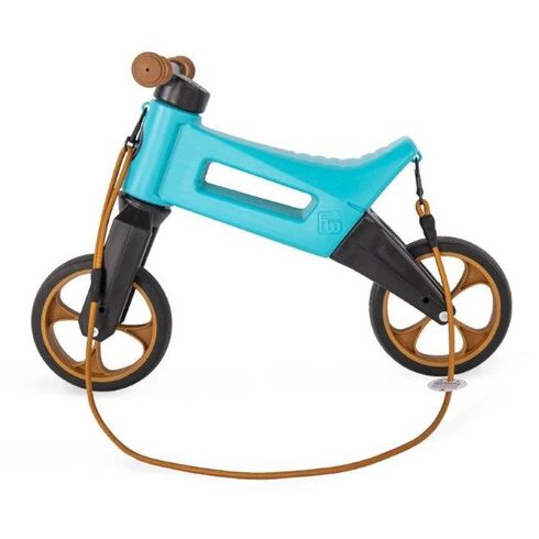 Bicicleta fara pedale Funny Wheels Rider SuperSport 2 in 1 Aqua, Culoare: Albastru - poza 3 - ExclusivMAG.ro