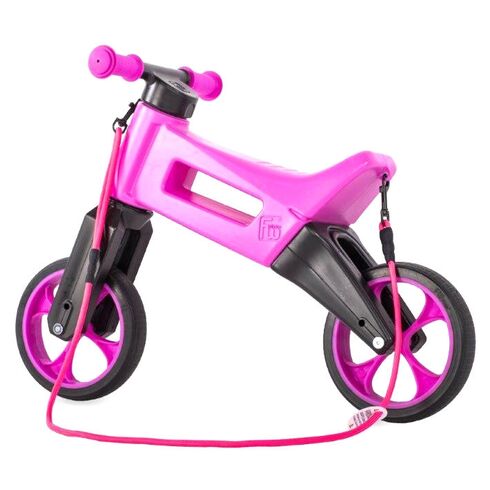 Bicicleta fara pedale Funny Wheels Rider SuperSport 2 in 1 Violet, Culoare: Violet,poza 6