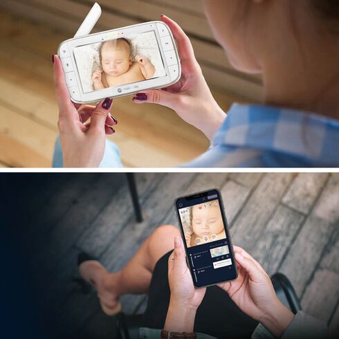 Video Monitor Digital + Wi-Fi Motorola VM855 Connect,poza 6