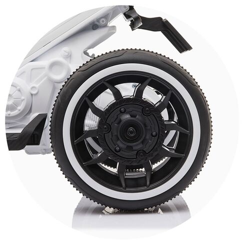 Motocicleta electrica Chipolino Sport Max white, Culoare: Alb, Capacitate acumulator: 6V - poza 10 - ExclusivMAG.ro
