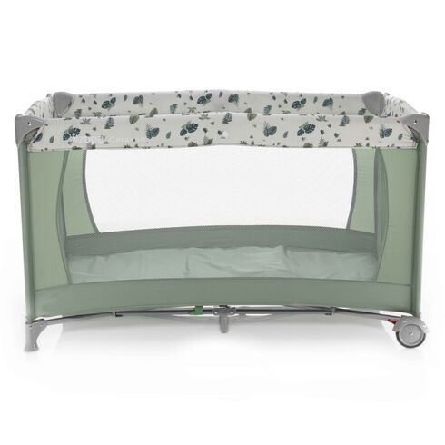 Patut pliant 1 nivel ZOPA Caravan Jungle Green, Culoare: Verde, Dimensiuni: 120x60 - poza 2 - ExclusivMAG.ro