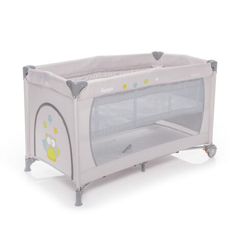 Patut pliant 2 nivele ZOPA Nanny Griffin Grey, Culoare: Gri