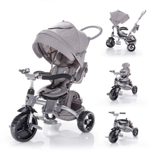 Tricicleta multifunctionala ZOPA Citigo Pearl Grey, Culoare: Gri - poza 2 - ExclusivMAG.ro