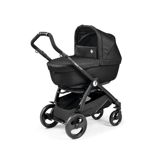 Carucior 3 in 1 Peg Perego Book 51 Titania Primoviaggio SL, 0-22 kg, Futura Ardesia, Gri inchis, Culoare: Gri/Negru - poza 2 - ExclusivMAG.ro