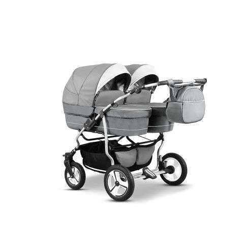 Carucior pentru gemeni Mikado TWIN T-09 3 in 1  - ExclusivMAG.ro