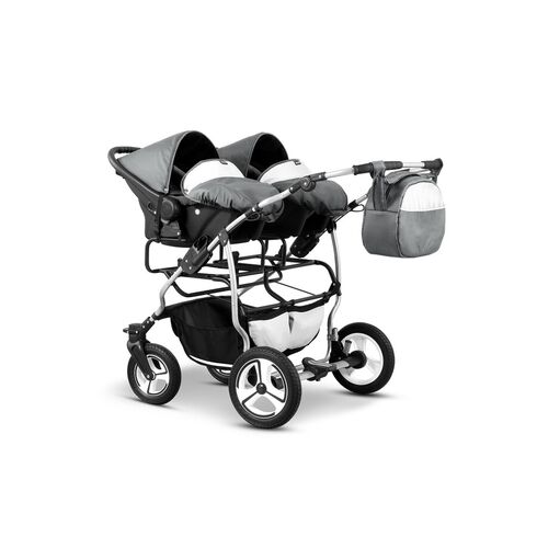 Carucior pentru gemeni Mikado TWIN T-09 3 in 1 - poza 4 - ExclusivMAG.ro
