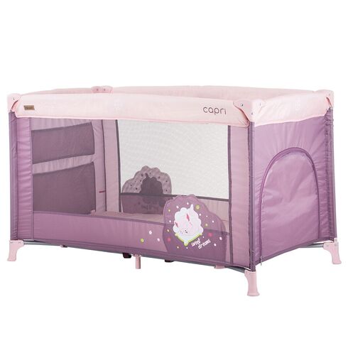 Patut pliabil Chipolino Capri lilac, Culoare: Mov, Dimensiuni: 120x60