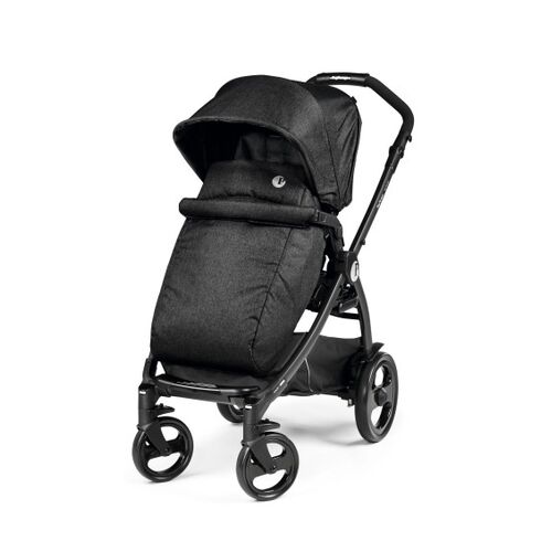 Carucior 3 in 1 Peg Perego Book 51 Titania Primoviaggio SL, 0-22 kg, Futura Ardesia, Gri inchis, Culoare: Gri/Negru - poza 3 - ExclusivMAG.ro