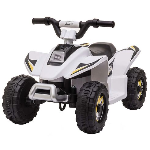 ATV electric Chipolino Speed white, Culoare: Alb, Capacitate acumulator: 6V