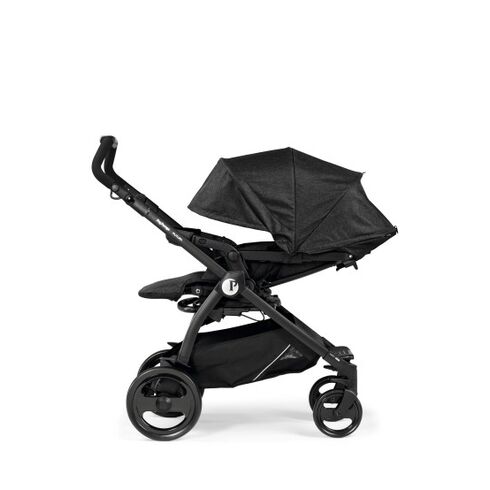 Carucior 3 in 1 Peg Perego Book 51 Titania Primoviaggio SL, 0-22 kg, Futura Ardesia, Gri inchis, Culoare: Gri/Negru - poza 5 - ExclusivMAG.ro